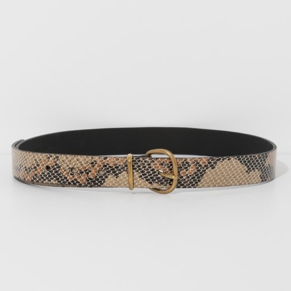 Rachel Comey Accessories - Rachel Comey Thin Estate Belt in Snake